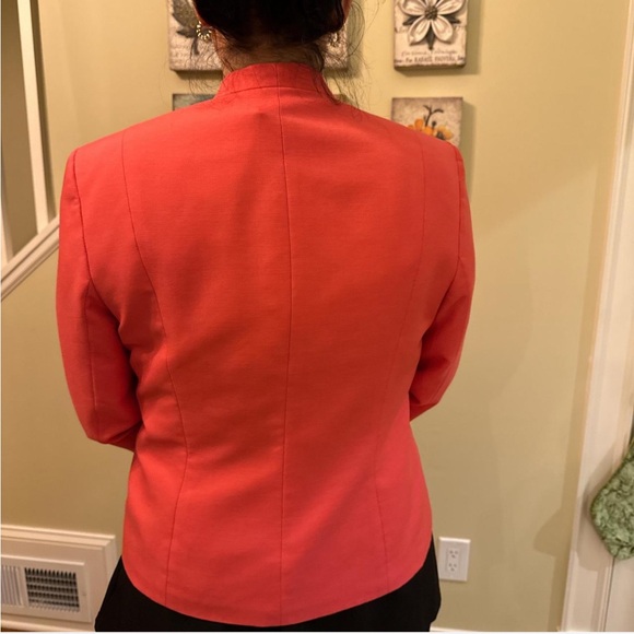Deep Coral Jacket - Size 16 - Black Label Brand - Picture 4 of 5